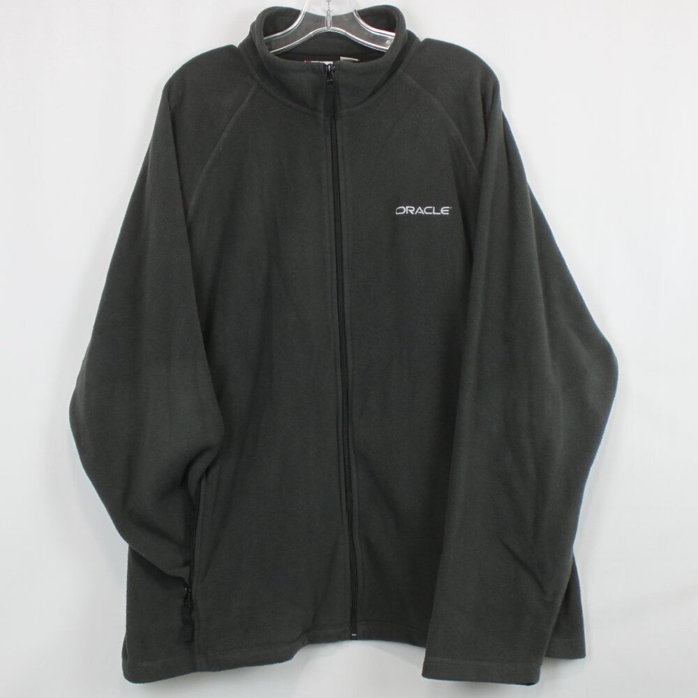 Clique Oracle XXL Charcoal Gray Long Sleeve Zip Up Sweater
